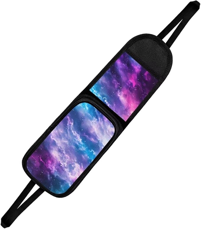 Universe Galaxy Automatic Seat Storage Bag Car Interior Decor Car Seat Side Storage Hanging Bag Front Seat Seat Back Organizers for Cars, SUVs, Trucks