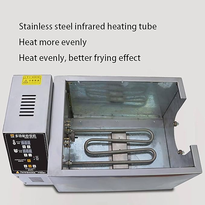 Nut Roaster Machine, Electric Coffee Roaster Machine, Offee Bean Baker Roaster, Coffee Bean Roasting Machine for Commercial Home Use, Commercial Roaster, Nut Peanut Bean Home Coffee Roaster,4000g