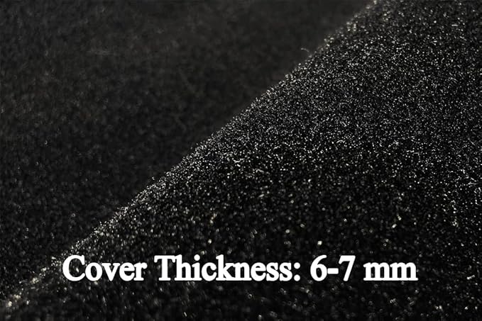 Dash Cover Mat Custom Fit for Honda Pilot Dashboard Cover Cap Pad Carpet Protector F207 (Black)