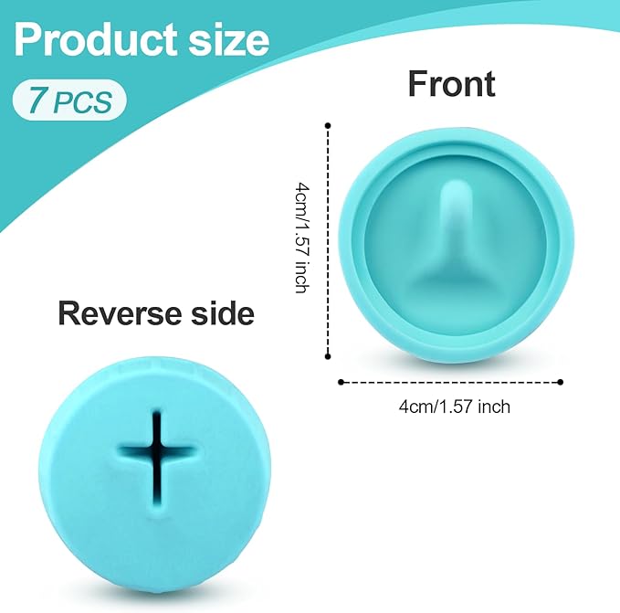 Replacement Stopper Compatible with Owala FreeSip Sway 30oz 40oz, 7Pcs Leakproof Silicone Cap Mouth Stopper for Owala FreeSip Tumbler 40oz Water Bottle Lid Spout Gasket Plug Parts
