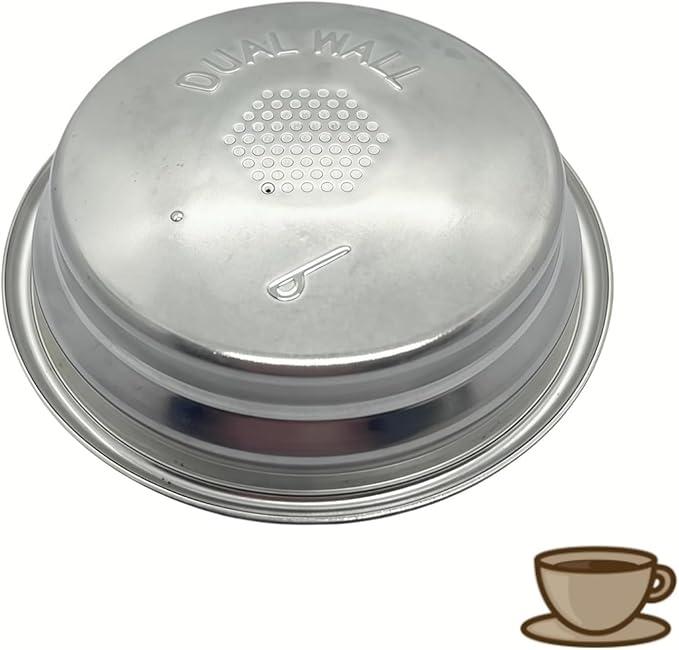 1 cup 54 mm Dual Wall coffee Filter Basket compatible with Breville BES870/875/880/878/890/500/ Express Espresso Machine BES870XL Filter Basket