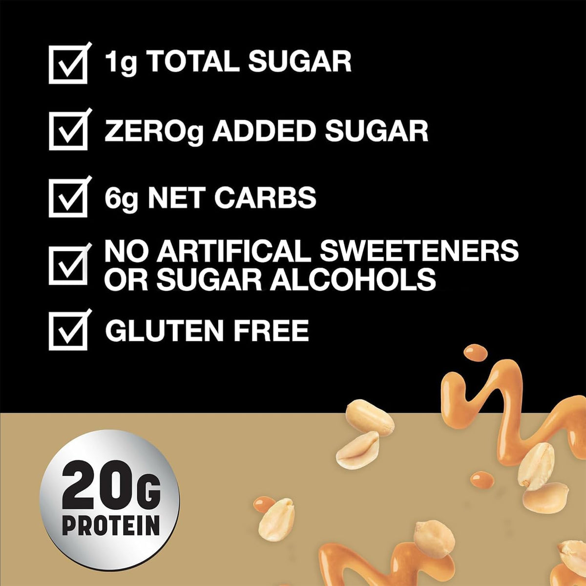 KIND Protein MAX Variety Pack, High Protein Bars, 20g Protein, 1g Sugar, Keto Snacks, 12 Count Pack