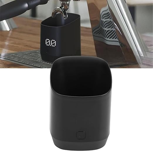 Vikye Digital Dosing Cup Coffee Scale, 500g Capacity Rechargeable Bean Weighing Tool with LED Display, for Pour Over Brewing Kitchen