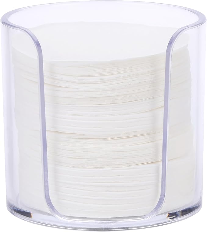 Espresso Paper Filter 58mm, 300pcs Disposable Espresso Puck Paper Filters and Filter Storage Holder Compatible with 58mm Portafilters Basket - Keep Shower Screen Clean