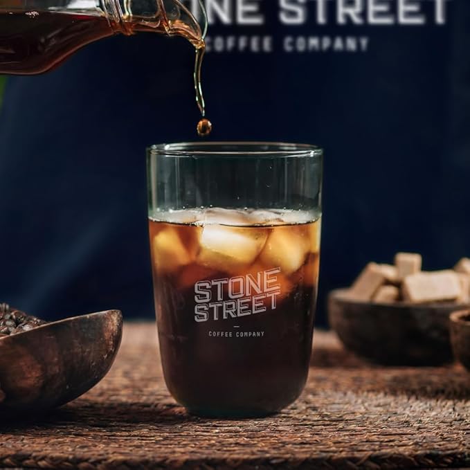 Stone Street Cold Brew Coffee, Low Acid, 100% Arabica, Gourmet Coffee - Breakfast Blend, Medium Roast, Coarse Ground, 5 LB