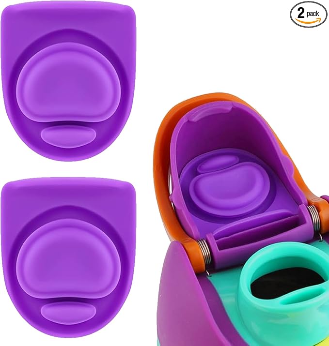 2pcs Replacement Rubber Stopper Seal Compatible with Owala FreeSip 24oz 32oz,Water Bottle Lid Insert Cap Silicone Seal Parts for Owala 16/19/24/32/40oz Spout Gasket Mouthpiece Accessories ZS4