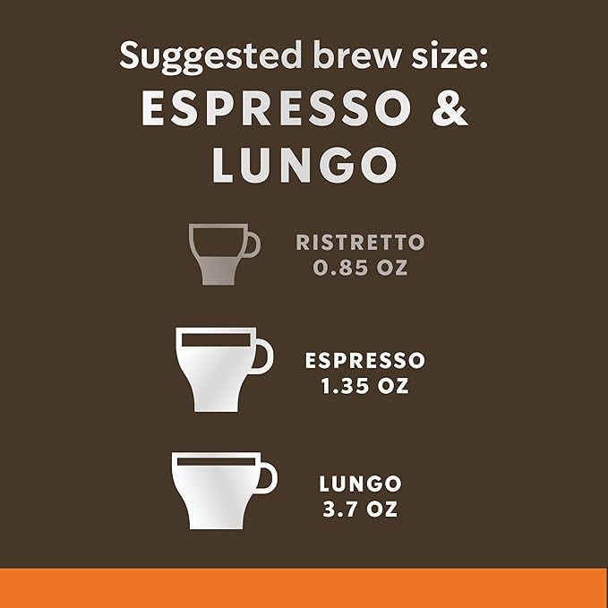 Starbucks by Nespresso Original Line Caramel Flavored Coffee, 50-count Espresso Pods