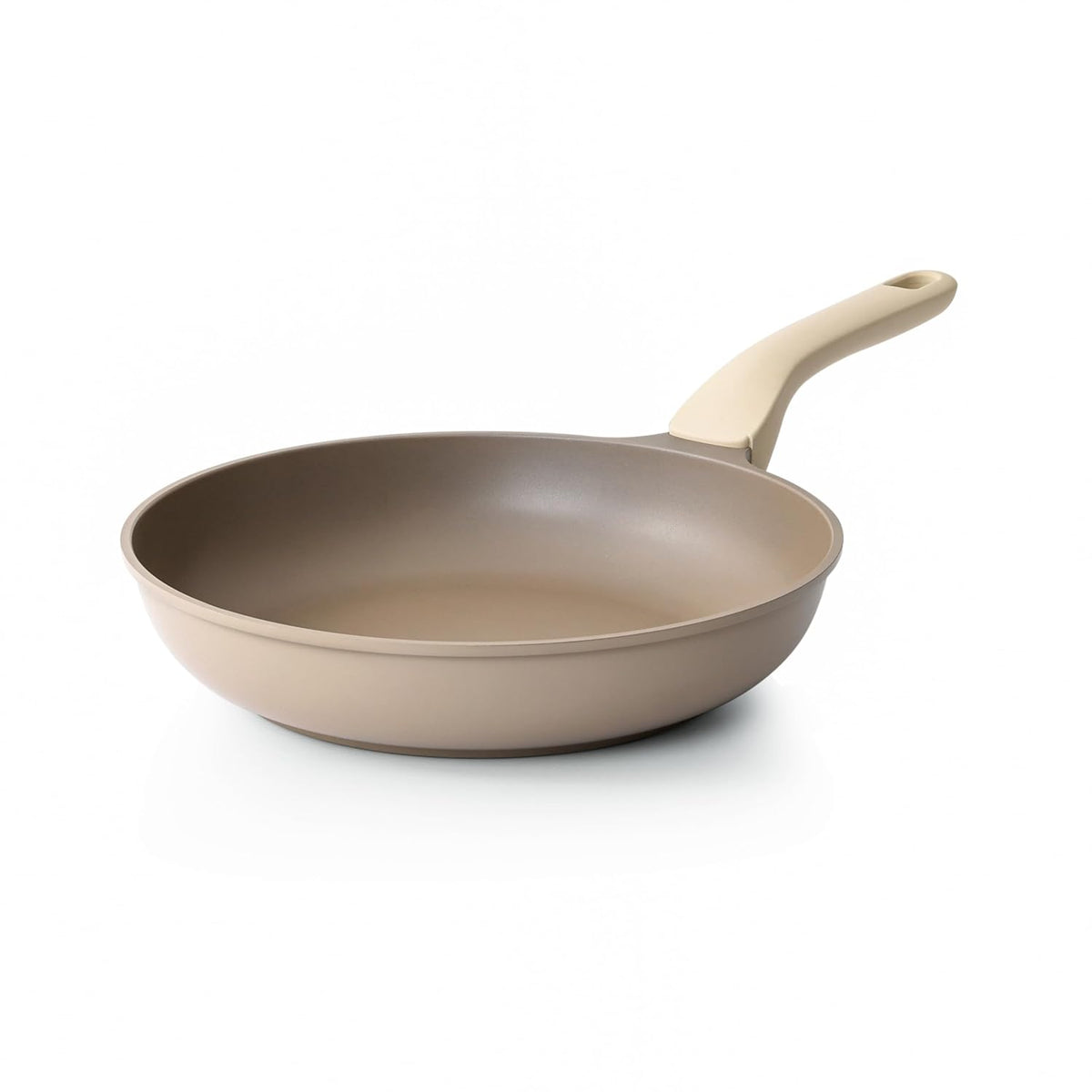 PRICUSIS Nonstick Ceramic Frying Pan, 8/10/12 Inch Non Toxic Skillet, Egg & Omelet & Chef's Pan, Induction Compatible & Oven Safe, Dishwasher Safe,PTFE PFAS & PFOA Free (8-Inch, Gray)