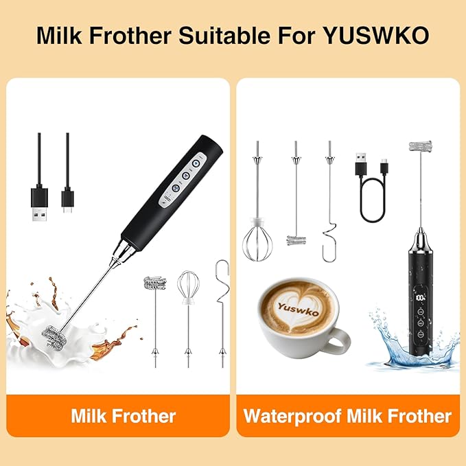 YUSWKO Rechargeable Milk Frother Holder (1 Pcs)