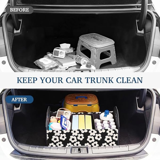 trunk organizer,car accessories for women,truck tool box organizer,collapsible multi compartment car back seat storage,clothing towel tote for living room,portable moving boxes