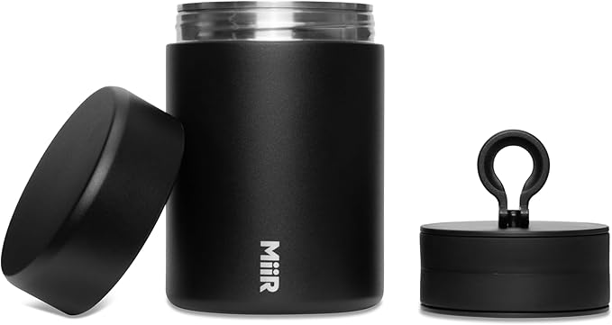MiiR Airtight Coffee Canister, Portable Storage for Coffee, Tea, and Espresso, Stainless Steel Construction - Locks in Freshness for Your Favorite Beans and Leaves