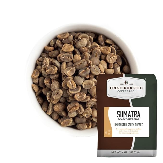 Fresh Roasted Coffee, Unroasted Adventurer Home Roasting Starter Kit, Kosher