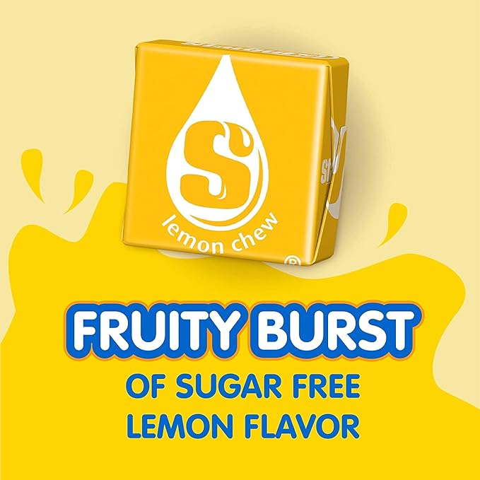 Starburst Singles To Go Powdered Drink Mix, Lemon, 3 Boxes with 6 Packets Each - 18 Total Servings, Sugar-Free Drink Powder, Just Add Water, 6 count (Pack of 3)