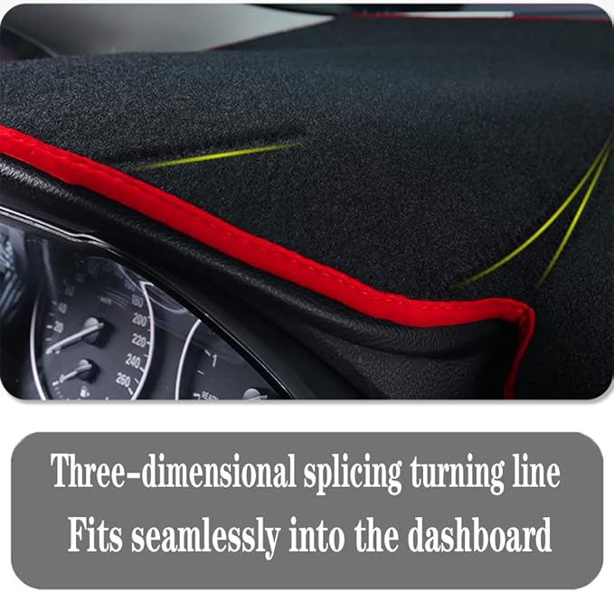 Dash Covers for Ford-Escape(no Navigation) 2013-2019,Polyester Dashboard Covers mat,Car Dashboard Protecter Cover,Interior Dash Covers Pads,Blue
