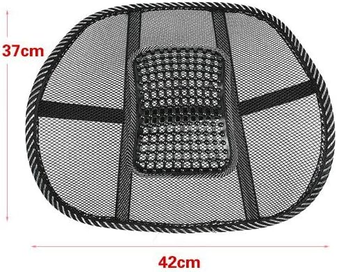 Car Office Seat Chair Massage Back Lumbar Support Mesh Ventilate Cushion Pad