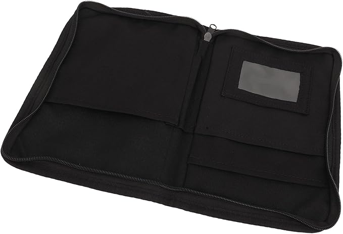 Versatile Car Glove Compartment Organizer with 6 Pockets and Multifunctional Zipped Design for Portable Document Storage, Universal Fit for All Vehicle Types