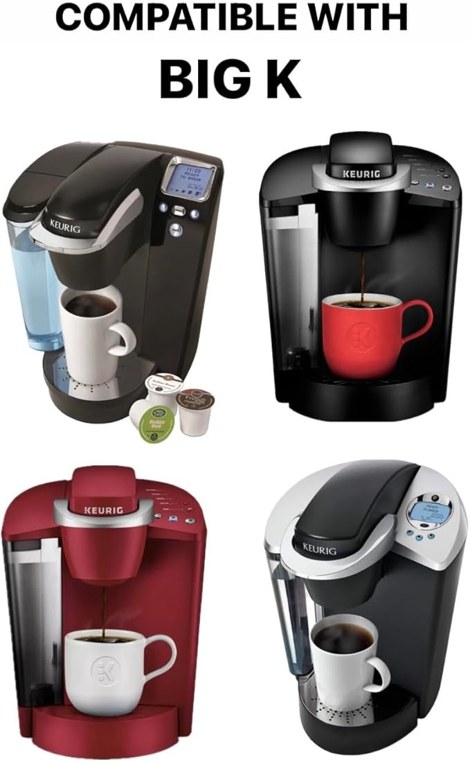 Cotton Cover Compatible with Coffee Brewing System (Big K, Blue Floral)