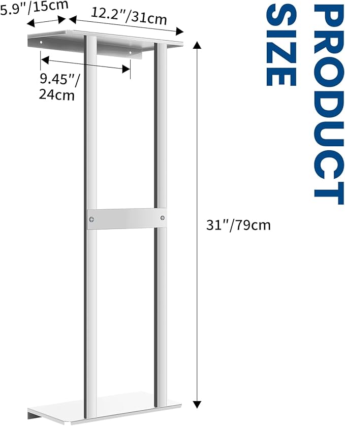 Bathroom Towel Storage Rack, Wall Mounted Bathroom Towel Rack, 30 inch Heavy Duty 6 Large Towels, Wall Mounted Towel Rack for Rolled Towels, Silver