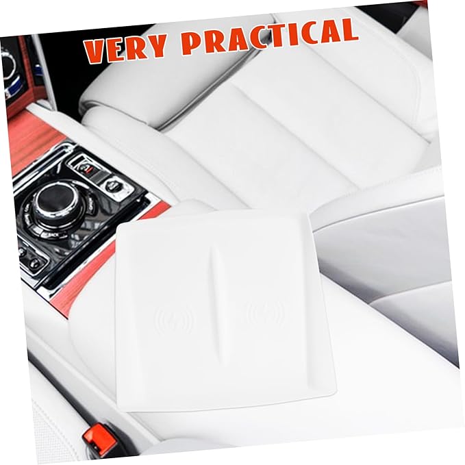 Charging Silicone Pad for Center Console Slip Mat for Model Durable Non Skid Design Protects Interior Cordless Charging Accessory