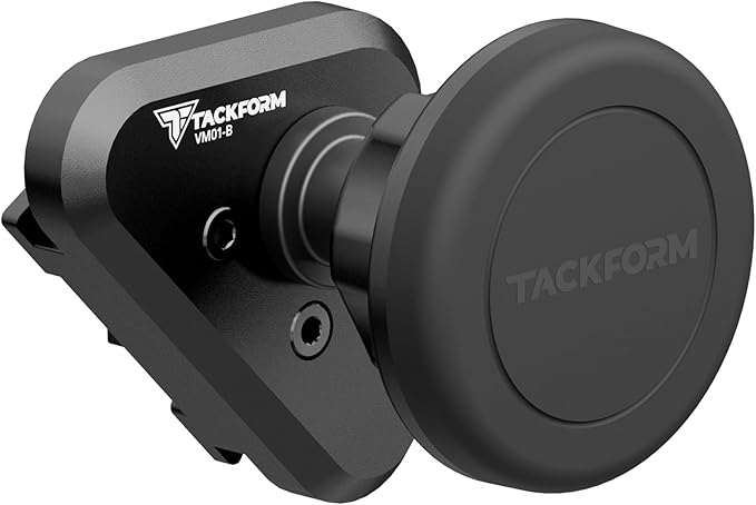 Tackform Link Vent Mount Universal Magnetic Phone Holder Compatible with 2015-2020 Ford F-150, 2017-2021 Super Duty, and 2018-2021 Expedition | Aluminum Base, Short Reach | NOT Compatible With MagSafe