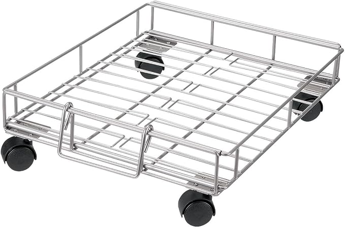 Expandable Rolling Metal Basket by Chef's Pride