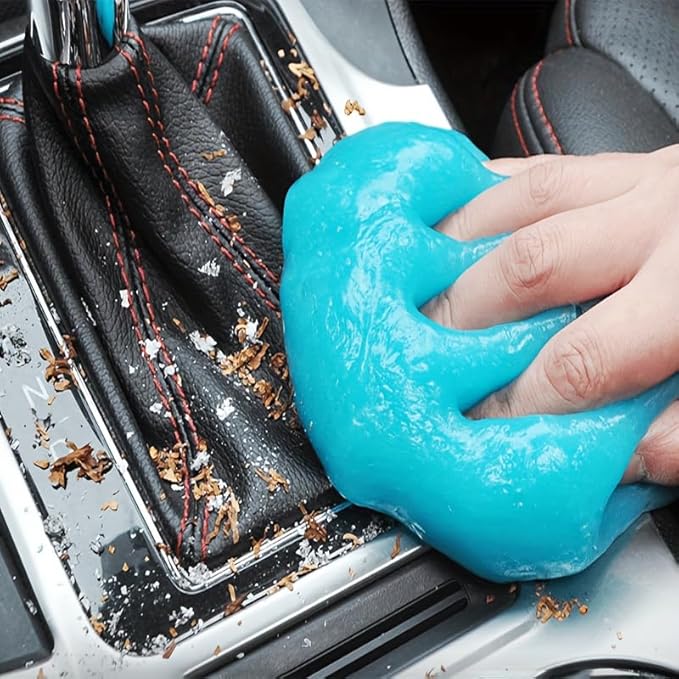 Universal Car Cleaning Gel – Interior Detailer Putty for Auto Vents, Dashboard & Crevices Magic Dust Remover Slime for Car Detailing & Deep Clean Supplies