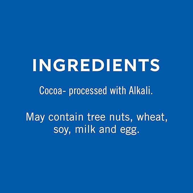 GHIRARDELLI Premium Baking Cocoa 100% Cocoa Dutch Process Unsweetened Cocoa Powder – Gourmet Baking Cocoa for Brownies, Cakes, Cookies & Smoothies, 8 oz Bag
