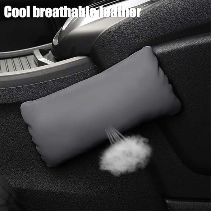 2PCS Car Knee Cushions, Breathable Car Knee Rest Pads Comfortable Elbow Pillow Armrests for Car Truck Door Center Console