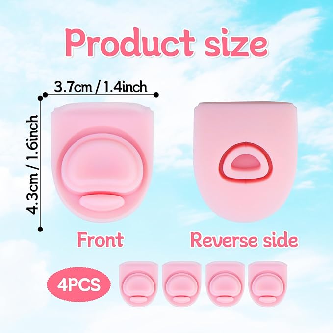 4 Pcs Replacement Rubber Seal Stopper Compatible with Owala FreeSip,Water Bottle Top Gasket Lid for Owala 16/19/24/32/40oz Bottle Mouth Cap Silicone Stoppers Parts Insert Accessories 2PB-2