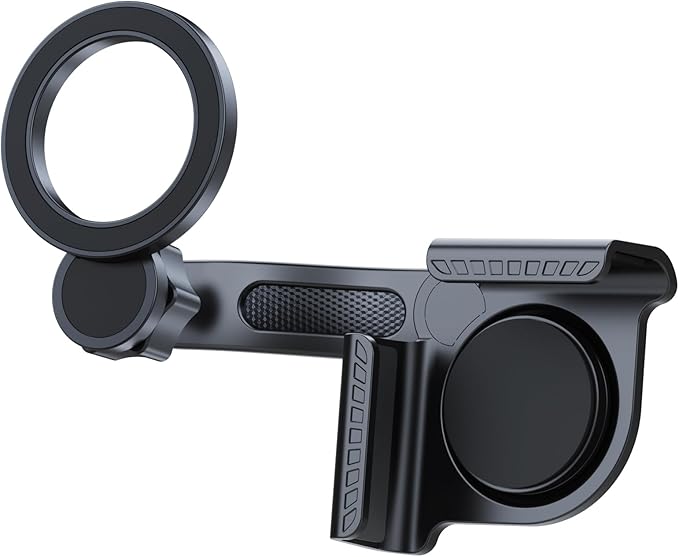 for Tesla Screen Phone Mount 360° Rotation MagSafe Strongest Magnet Power Magnetic Car Phone Holder Mount for Tesla 3/Y/S/X Fits for All iPhone & Android Phones - with Magnetic Ring