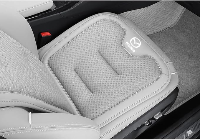 Car Seat Cushions for Mazda 2 3 5 6 MX-5 MX-30 CX3 CX-30 CX-5 CX-50 CX-7 CX-8 CX-9, Anti-Scratch Seat Cushions Breathable and Soft Car Seat Cushions Car Interior Accessories