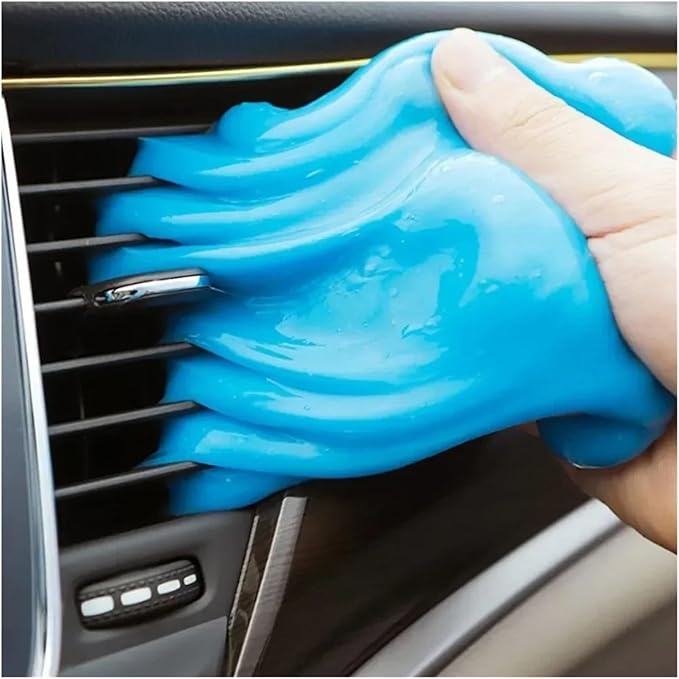 Reusable Car Cleaning Gel for Interior Detailing - for Vents, Dashboard, and Mud Removal(2 box 320g)