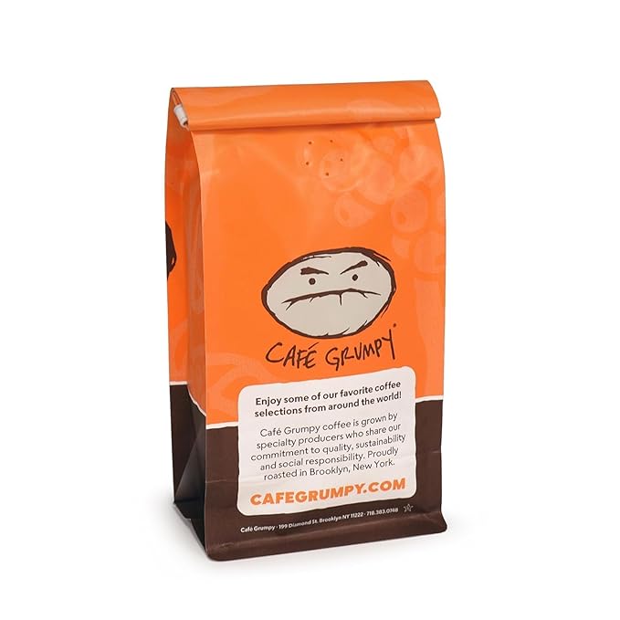 Café Grumpy Roaster's Choice Coffee - 12 oz Bag Single Origin Arabica - Medium Roast - Perfect for Drip, French Press, Pour Over, Cold Brew - Whole Beans