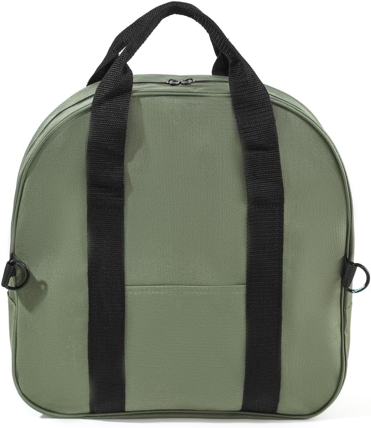 YELAIYEHAO Cable Bag - Jumper Cable Bag - Storage & Organizer for Cables, Cords, and Hoses (Green, 15.7 X 15.3X 4.3INCH)