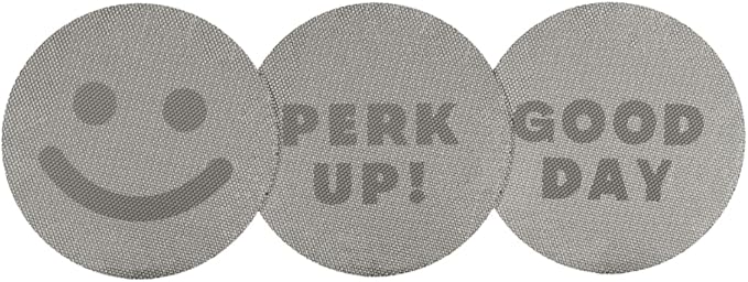 Generic Happy Puck Espresso Puck Screens (3 Pack) | Stainless Steel Mesh | For All Portafilter Sizes 58.5MM, 53.5MM, 51MM | Coffee Filter Screen (58.5mm)