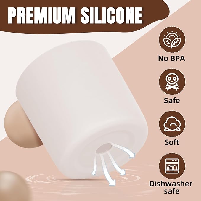 Silicone Higher Boot Compatible with Owala 30oz & 40oz FreeSip Sway Bottles & Tumblers, Large Protection Anti-slip Bottom Cover Sleeve for Freesip Sway Tumbler and Bottle