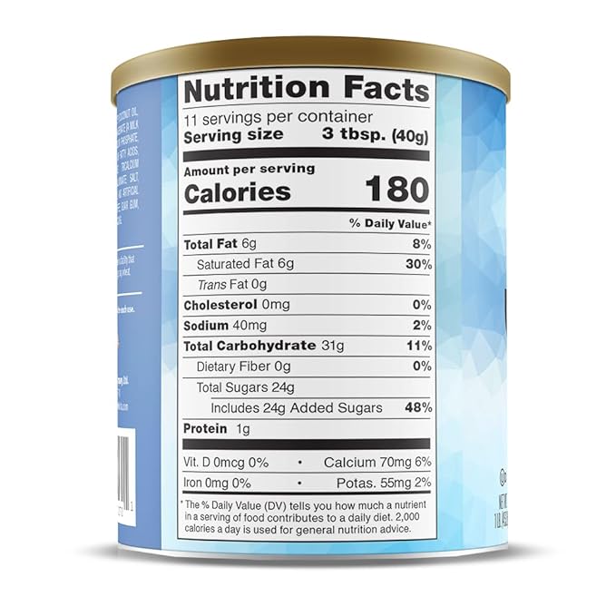 Caffe D'Vita Vanilla Macchiato - 100% Arabica Coffee Latte Mix, Instant Cappuccino Mix, Gluten Free, No Cholesterol, No Hydrogenated Oils, No Trans Fat, Kosher-Dairy, Instant Coffee Drink - 1 Lb Can