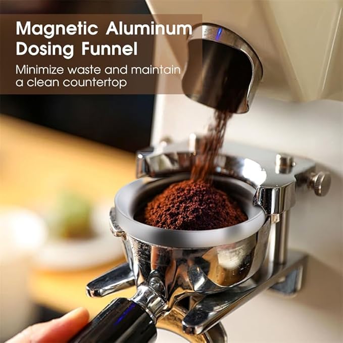 51mm Espresso Accessories Kit, WDT Tool, Dosing Funnel and Puck Screen Set, 316 Stainless Steel Needle Coffee Distribution Stirrer Fits Delonghi 51 mm Espresso Machines and Portafilter