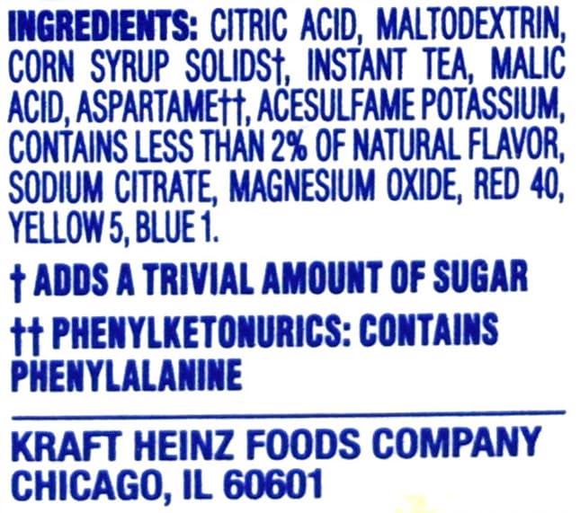 Crystal Light Raspberry Iced Tea Drink Mix, 12-Quart Canister (Pack of 12)