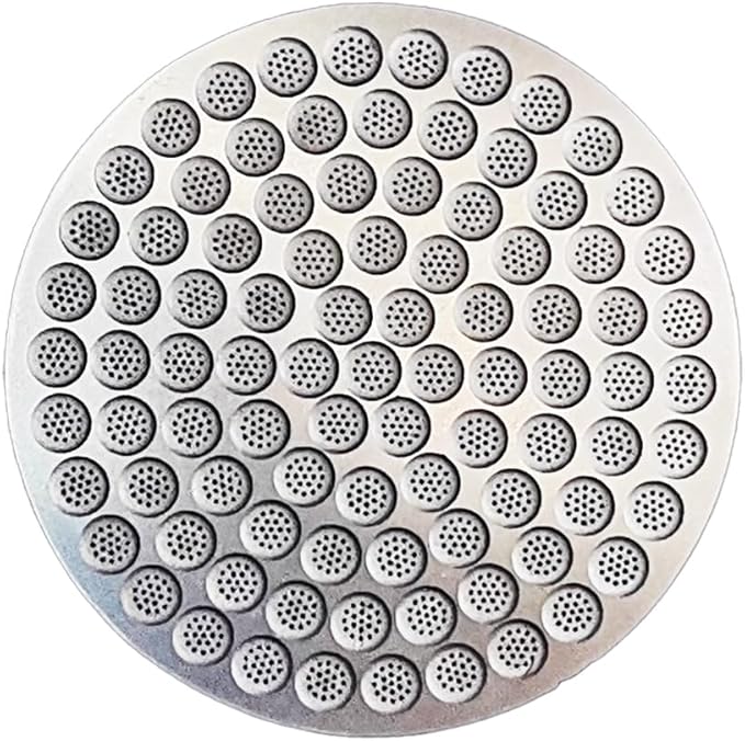 Dual Layer Espresso Puck Screen Reusable Uniform Flow Control Coffee Filter Mesh Plate for Espresso Portafilter Basket