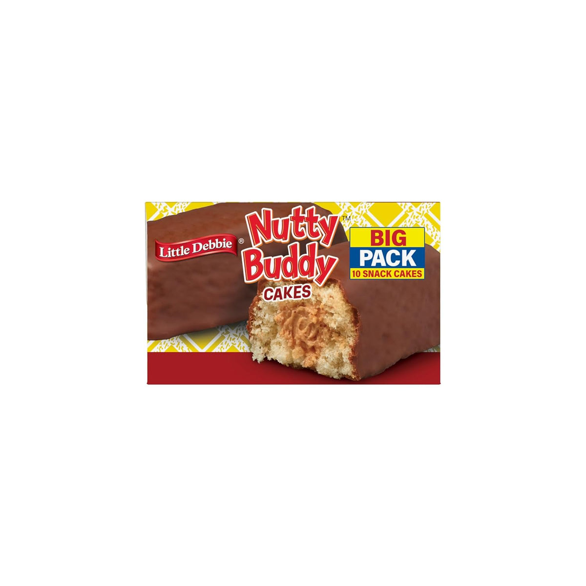 Little Debbie Nutty Buddy Cake Big Pack, 12.68 Oz Box