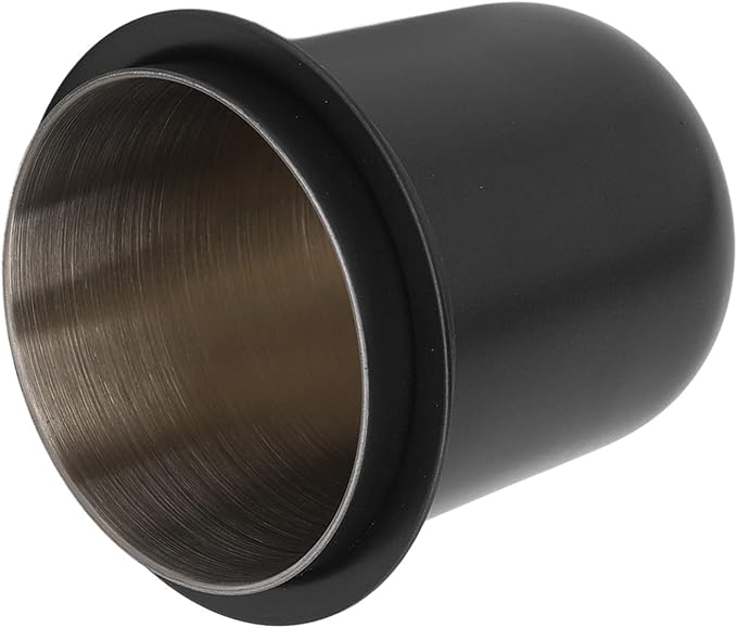 Espresso Dosing Cup - Stainless Steel Coffee Brewing Dose Release Kit, 150ml 58mm Universal Inverted Design for Coffee Machines, Durable Non-Rust -Free Espresso Cup with Ergonomic Handle