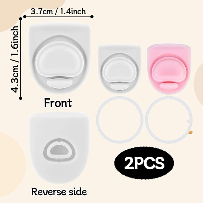 2 Sets Replacement Stopper and O Ring Gasket Compatible with Owala FreeSip 24oz 32oz,Water Bottle Lid Insert Cap Rubber Seal Parts for Owala 16/19/24/32/40oz Mouthpiece Accessories F9