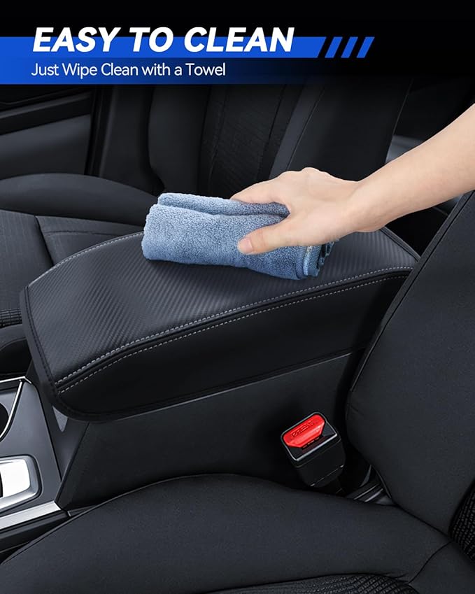 Armrest Cover for 2019-2025 2026 Subaru Ascent (Premium/Onyx Edition/Limited/Bronze Edition/Touring) Accessories Center Console Middle Lid Pad Protector for Car Elbow Rest