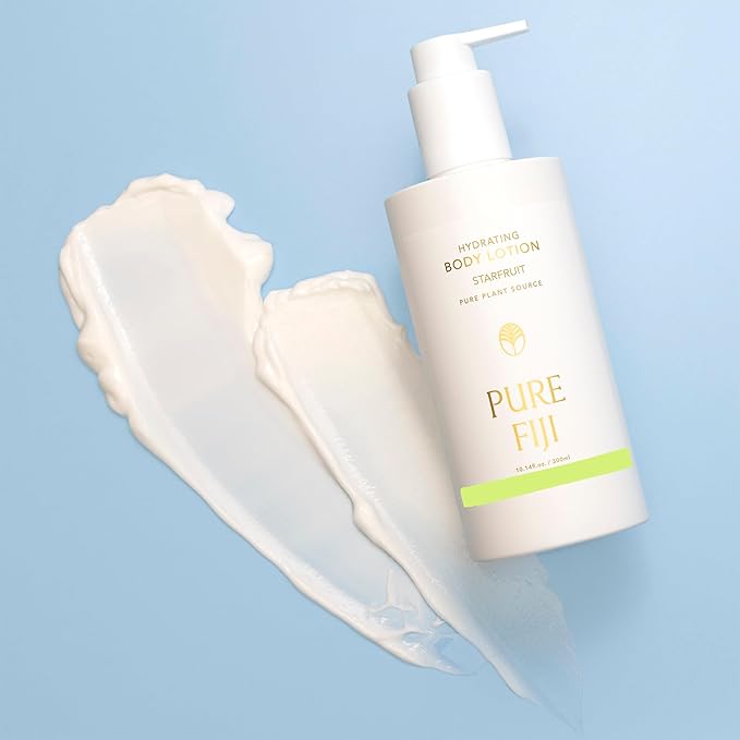 PURE FIJI Hydrating Body Lotion, Starfruit (10.14 Fl.Oz /300ml)