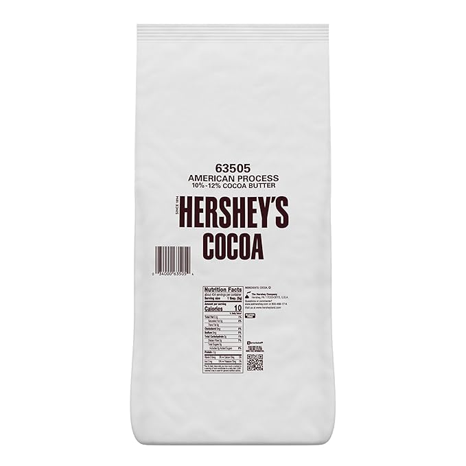 HERSHEY'S Cocoa Powder Bulk Bag, 5 lb