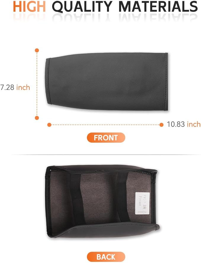 CDEFG for 2023-2025 2026 GMC Canyon Center Console Cover Armrest Box Cover for Canyon (Elevation, AT4, Denali) 2023 2024 2025 Accessories Console Arm Rest Protector