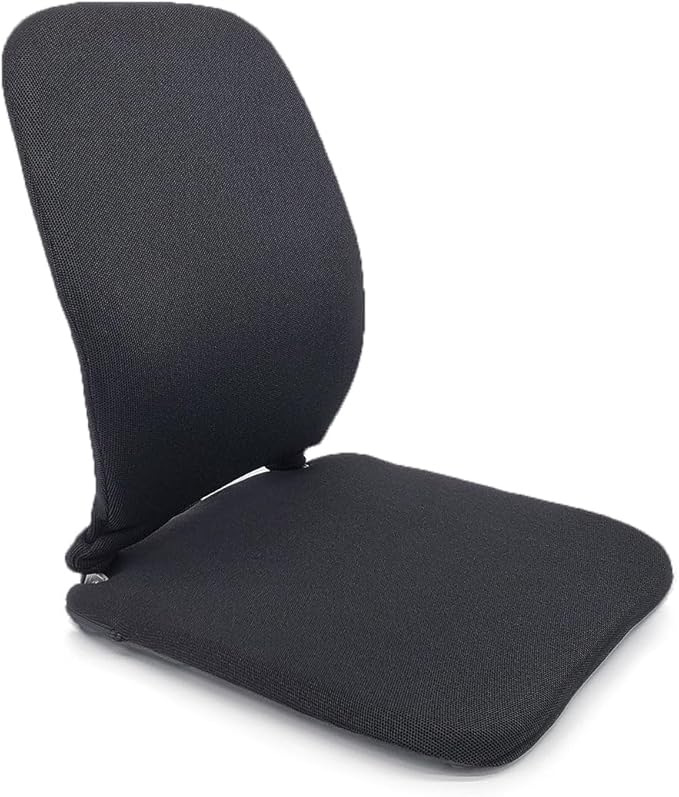 McCarty’s SacroEase MSC1-BLACK Cover Only – Replacement Cover for SacroEase Premium & Deluxe Lumbar Back Support Car Seat Cushion (Insert Not Included) – Fits 16 x 15 x 19 Inches