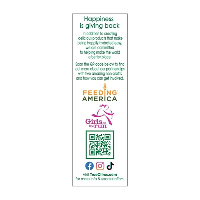 TRUE LIME Black Cherry Limeade Drink Mix (10 Packets) | Made from Real Limes | No Preservatives, No Artificial Sweeteners, Gluten Free | Water Flavor Packets & Water Enhancer with Stevia