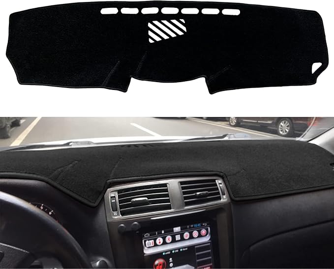 Dash Cover Mat Custom Fit for Lexus IS250 IS350 is F ISF XE20, Dashboard Cover Pad Carpet Protector (Black) F87